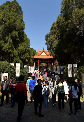 云南建水文庙成为旅游新热点