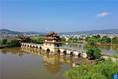 中国仅存两座十七孔古桥:一座在颐和园,这座在建水还免门票参观