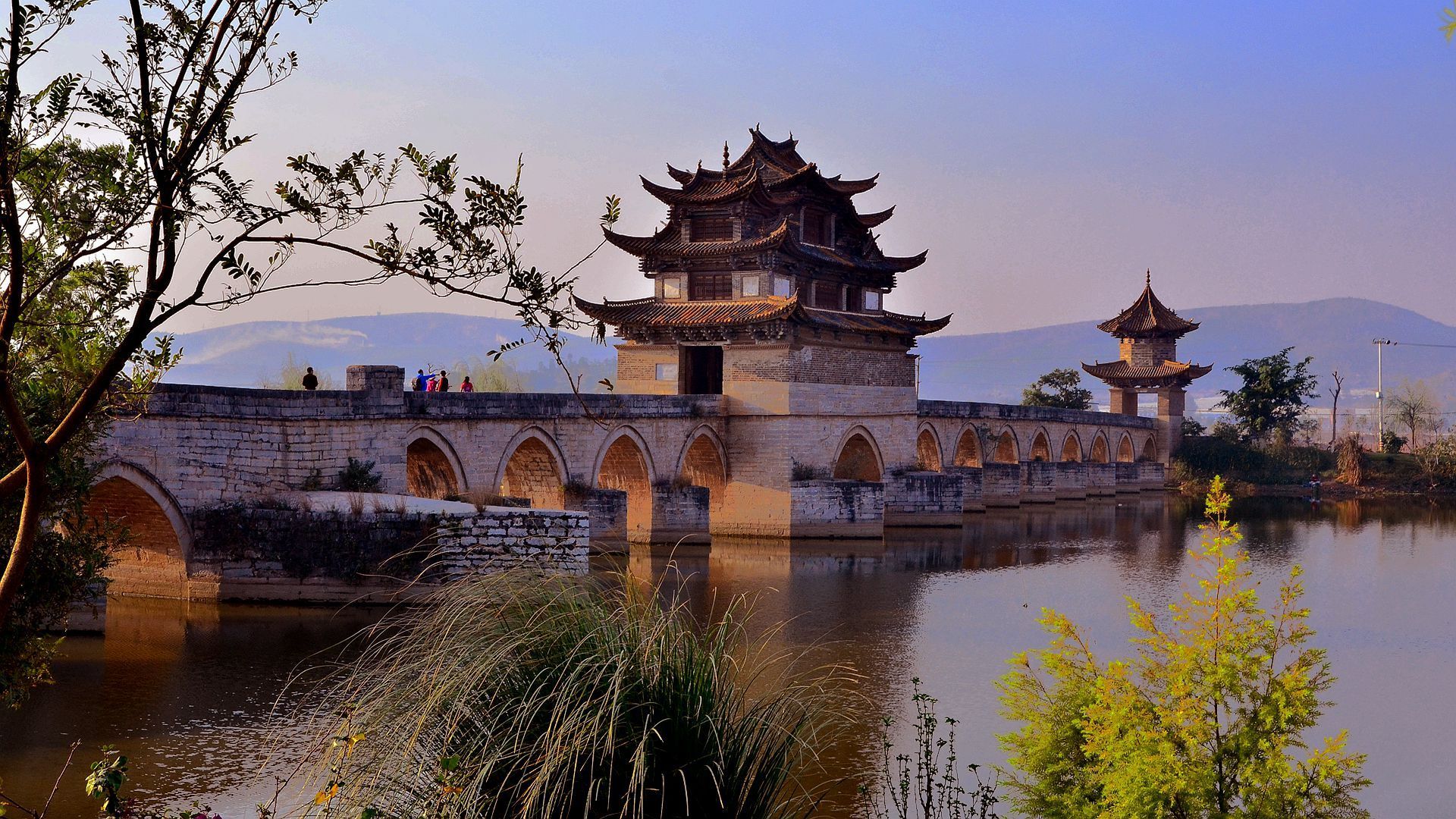 建水十七孔桥 21年春节的时光印记与旅游探秘